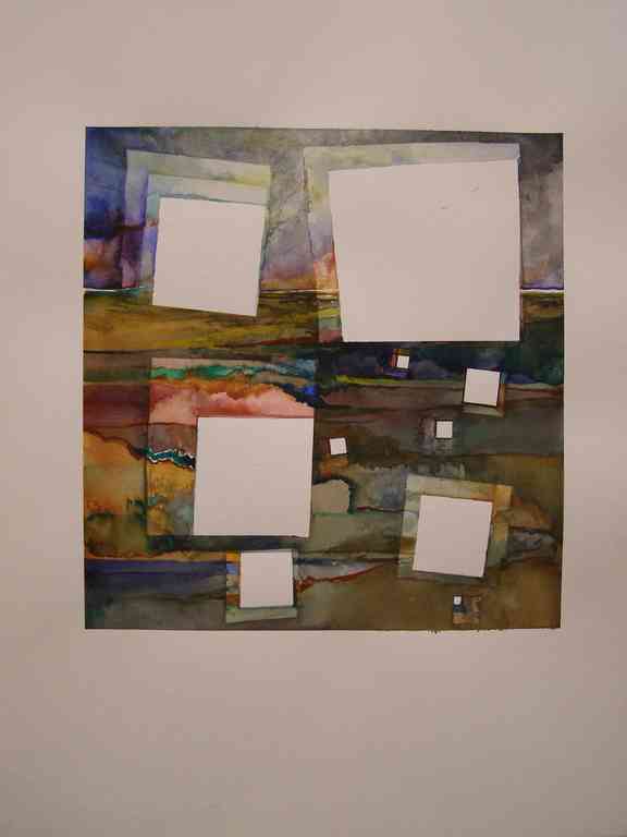 Title 4 | Oil on cartboard