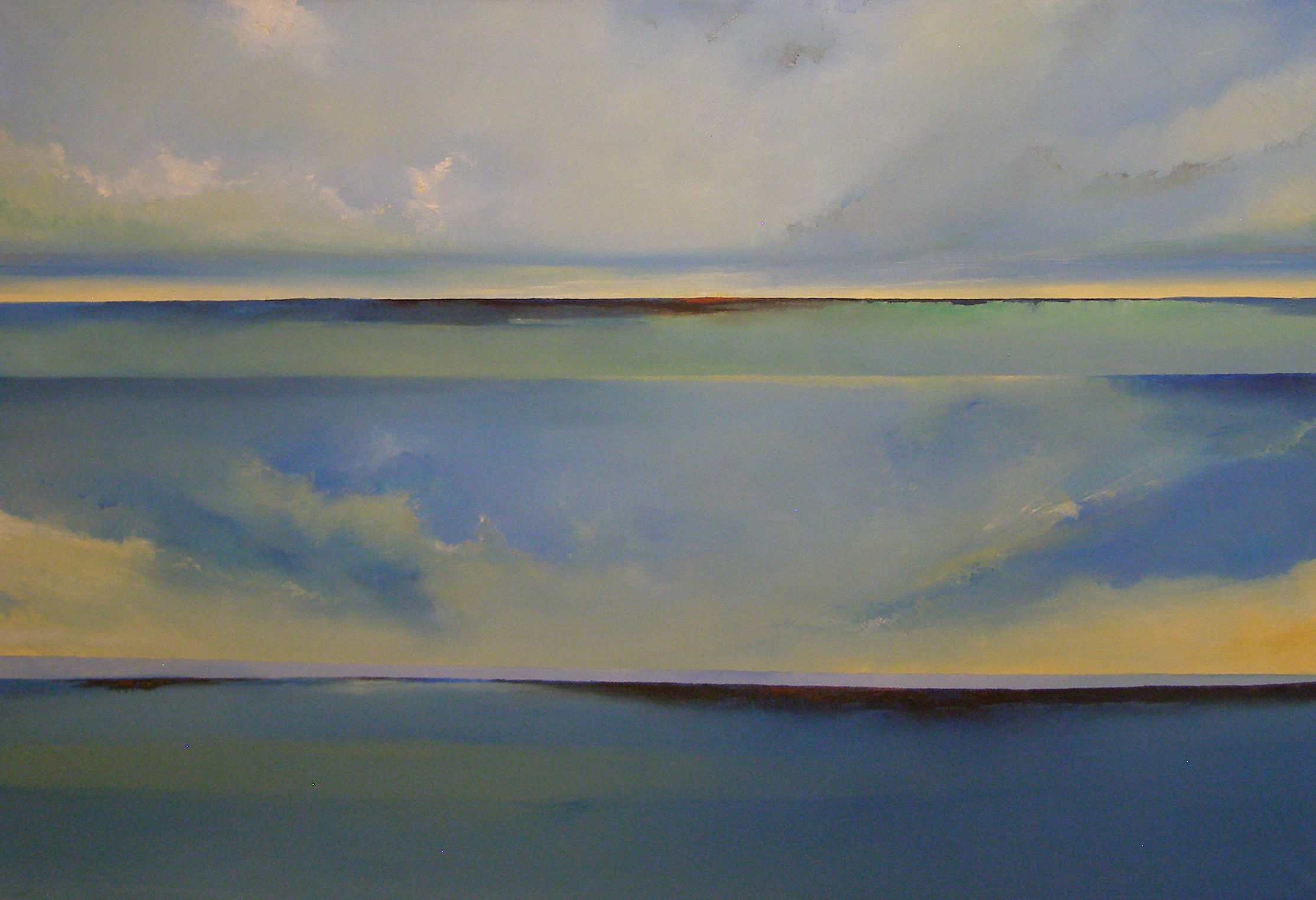 Title 7 | Oil on cartboard