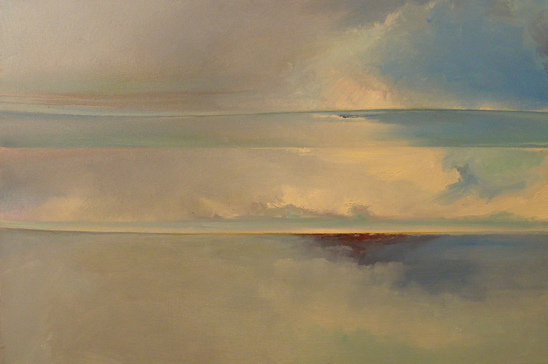 Title 7 | Oil on cartboard