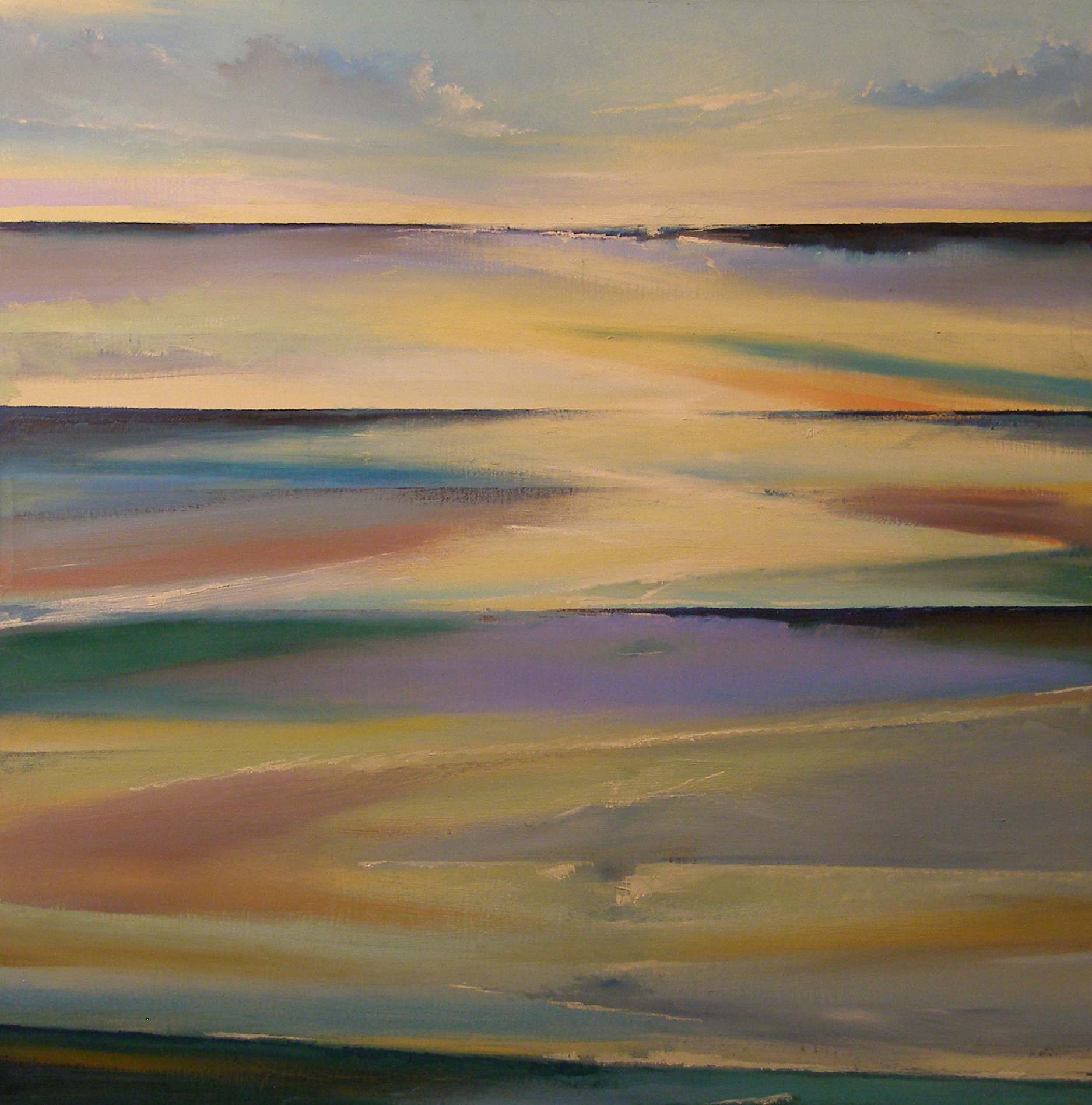 Title 7 | Oil on cartboard